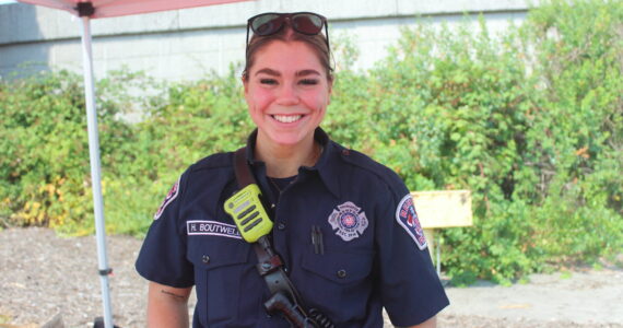 The Renton Regional Fire Authority had a booth at Renton River Days. Photo by Bailey Jo Josie/Sound Publishing