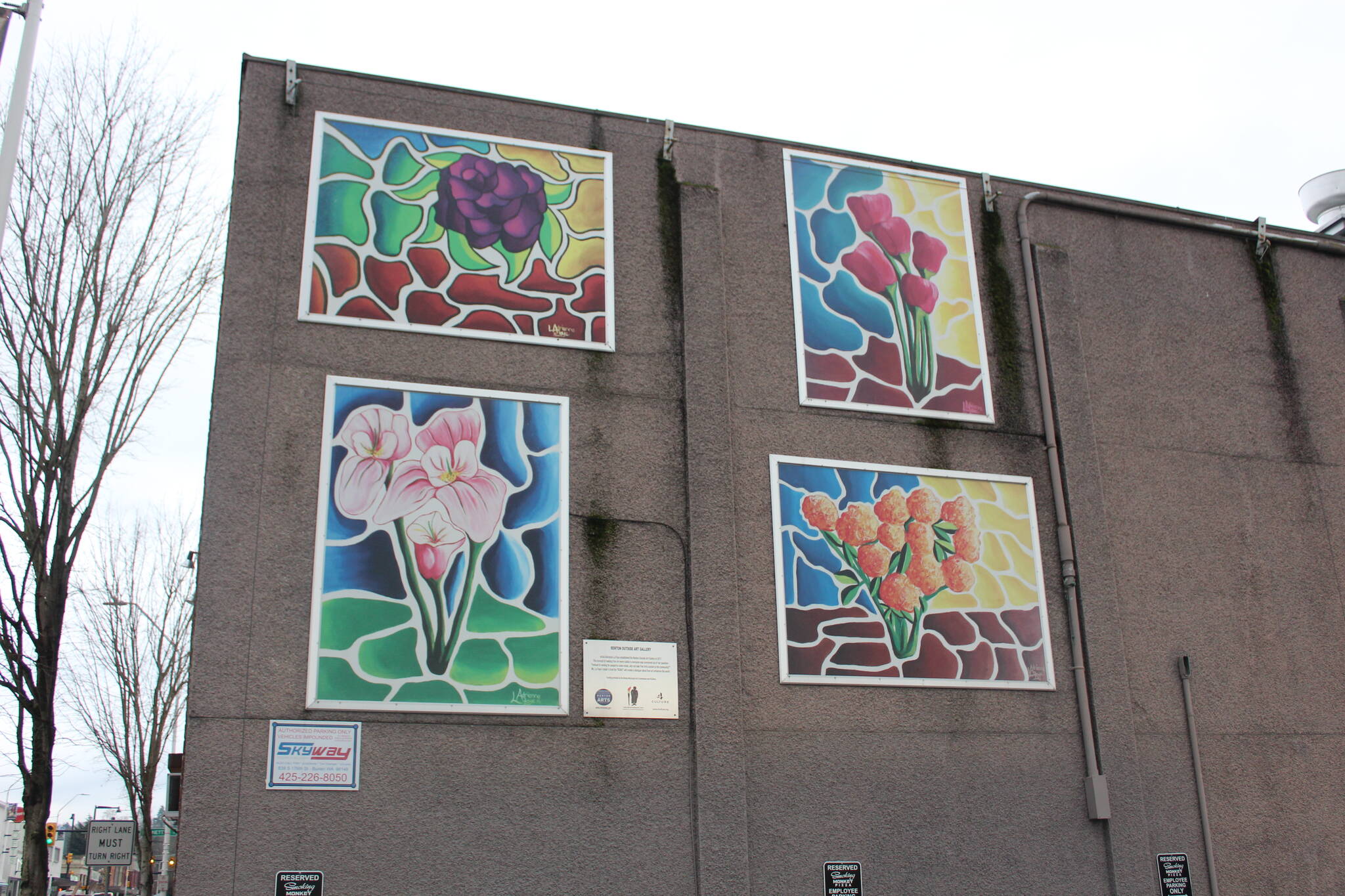 Mural highlight of downtown Renton. Photo by Bailey Jo Josie/Sound Publishing.