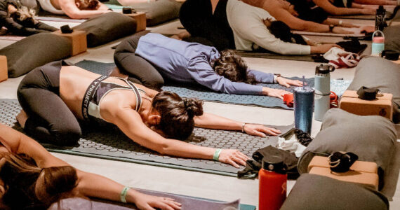 Two community classes were offered following the ribbon cutting. Photo courtesy of The Pink Tree Photography.