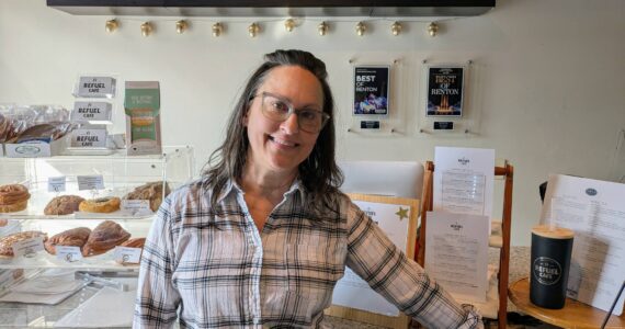Laura LoPresti is the owner of Refuel Cafe, which opened in 2019. Photo by Bailey Jo Josie/Sound Publishing.