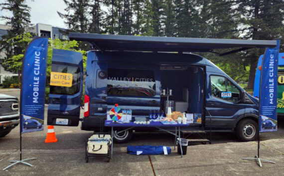 The Valley Cities Behavioral Health Care mobile clinic allows clinicians to meet community members in need of support where they are, offering on-the-spot intakes and immediate pathways to care. Photo courtesy of Valley Cities.