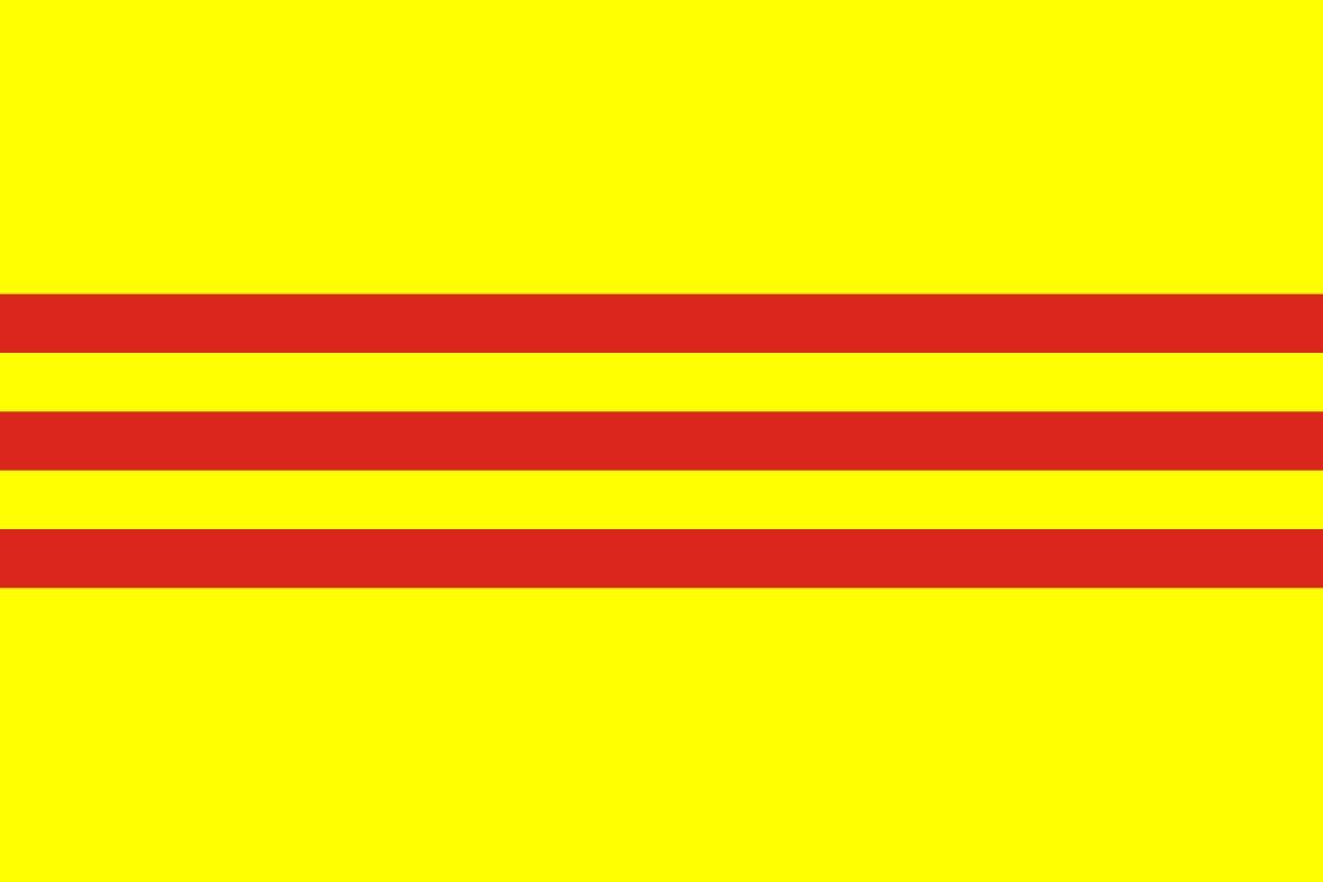 The South Vietnam flag. Courtesy image