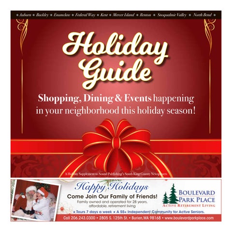 NOV 2024 South King County Holiday Guide